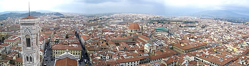 Vue de Florence prise du Duomo 